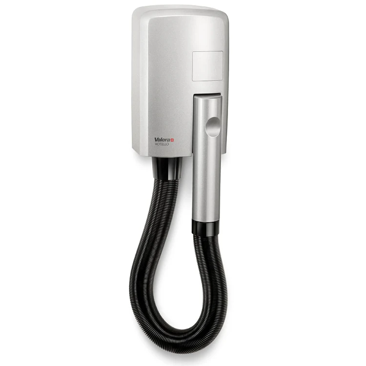 Suszarka basenowa do włosów HOTELLO Valera 1200 W srebrna