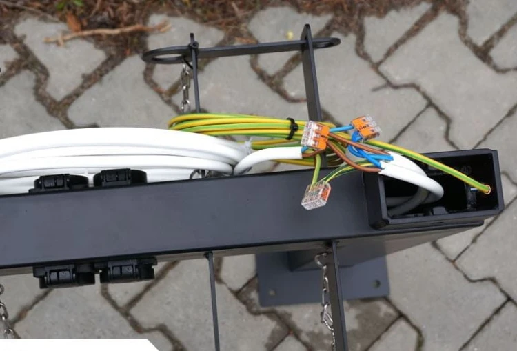Parking na hulajnogi elektryczne stal nierdzewna