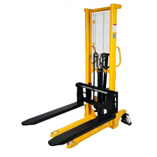 Hydrauliczny wózek podnośnikowy SYC z rozsuwanymi widłami