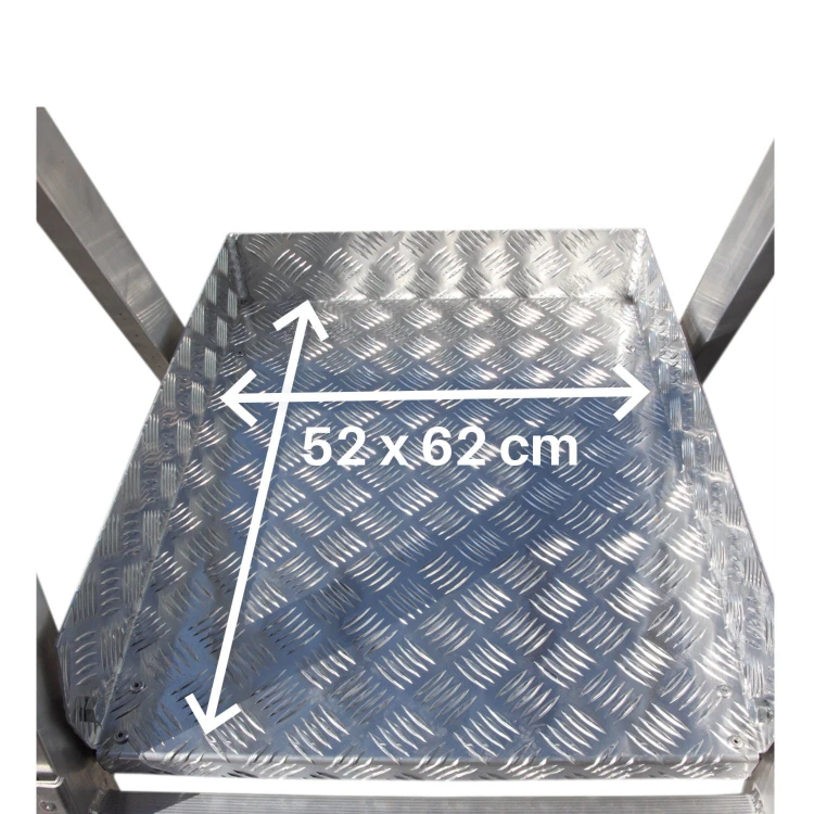 Podest roboczy aluminiowy PLS5 nośność 150 kg