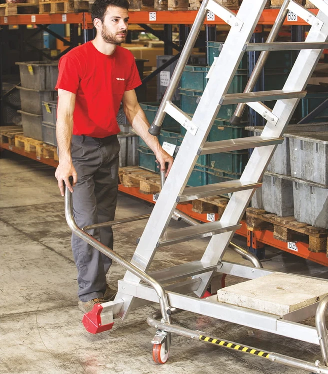 Podest roboczy do magazynu i hali produkcyjnej 125/MFTS