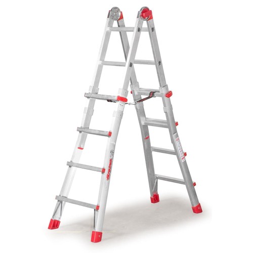 Drabina teleskopowa aluminiowa TELES.T4S widok produktu