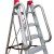Drabina DOMUS z antypoślizgowymi stopniami 13 cm