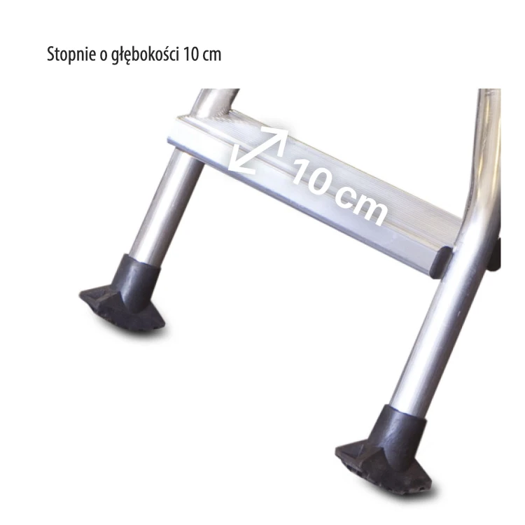 Profesjonalny podest aluminiowy PL5 5 stopni