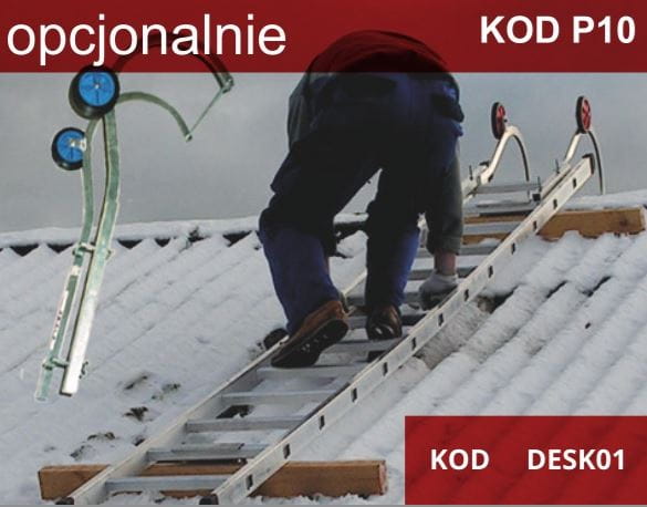 Lekka drabina aluminiowa 7 stopni Faraone