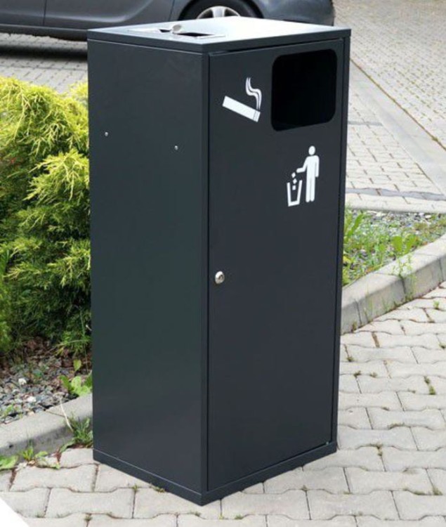 Koszopopielnica Kaja III 80 l do przestrzeni publicznych