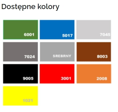 Metalowy kosz na śmieci PIPE Simple 80 l