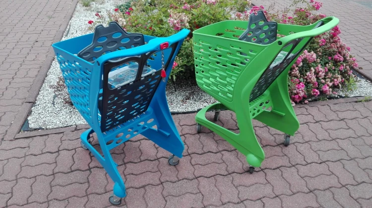 Wózek Rabtrolley Mini Save the Sea z tworzywa z recyklingu