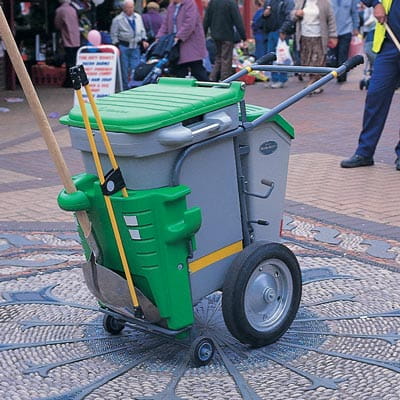 Profesjonalny wózek na odpady Space-Liner 100 l