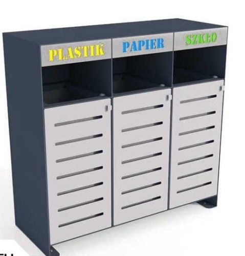 tani kosz na śmieci, Ajaks, 3x80 litrów