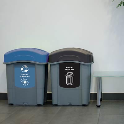 Kosz do segregacji środków ochrony indywidualnej Eco Nexus