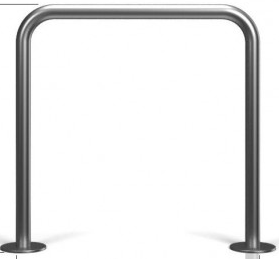 Ocynkowany stojak rowerowy typu U-15 2 stanowiska