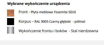 Lada chłodnicza do ekspozycji ryb RAPA FISH 135/120