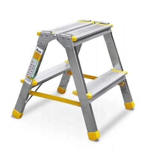Drabina aluminiowa do sklepu 2 stopnie