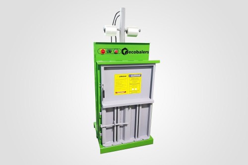 Belownica pionowa do kartonu i folii Ecobalers VB50
