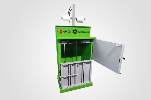 Pionowa belownica Ecobalers VB50 bela do 50 kg