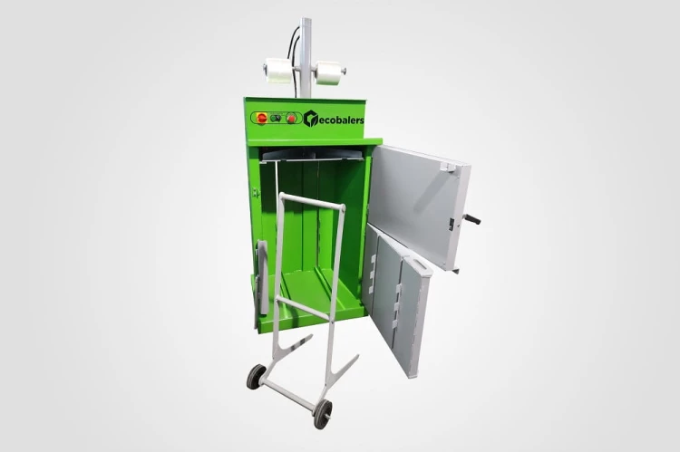 Mała belownica do kartonu i folii Ecobalers VB50