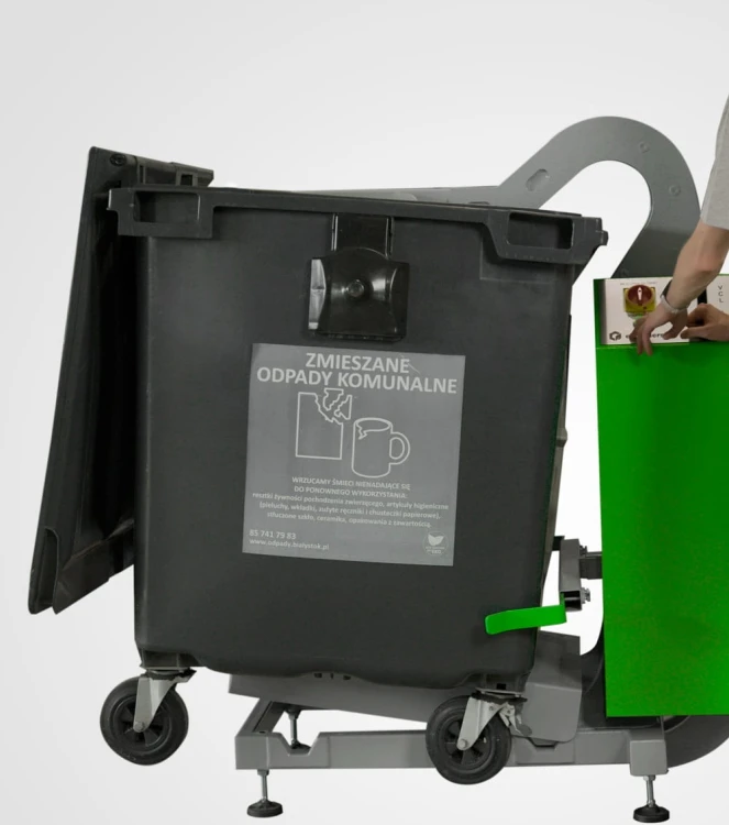 Kompaktor z podnoszoną podłogą Ecobalers VCL1100