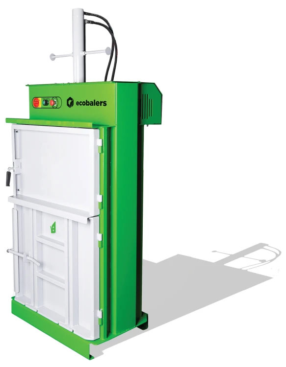 Pionowa belownica Ecobalers VB60 bela do 60 kg