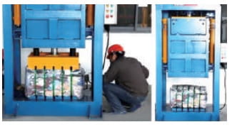 Belownica do odzieży Ecobalers XT Pack bela 40-400 kg