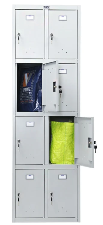 Szafa sklepowa metalowa bhp skrytkowa socjalna ubraniowa Ls 24.PNG