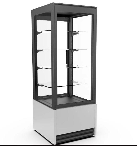 Witryna cukiernicza ELLADA TOWER z oświetleniem LED
