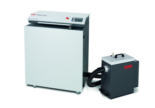 Kompaktowy odpylacz HSM DE 1-8 do kartonu