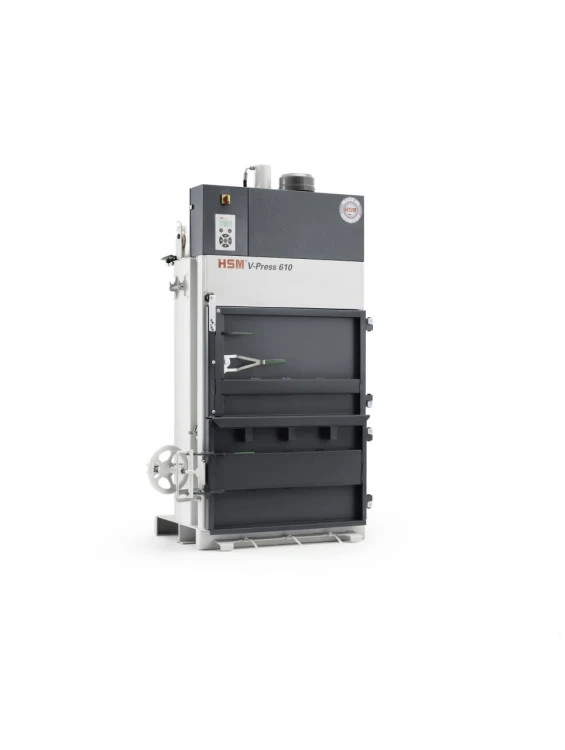 Belownica pionowa HSM V-Press 610 do makulatury i folii