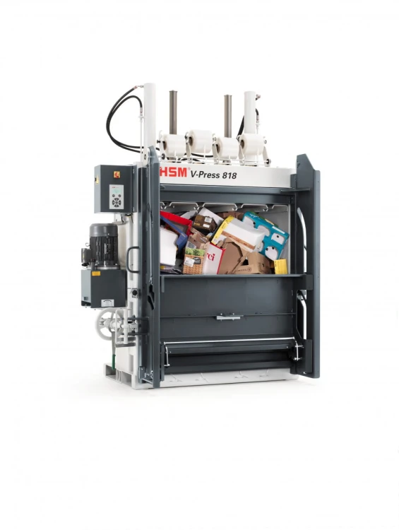 Prasa belująca HSM V-Press 818 plus pro bela do 200 kg