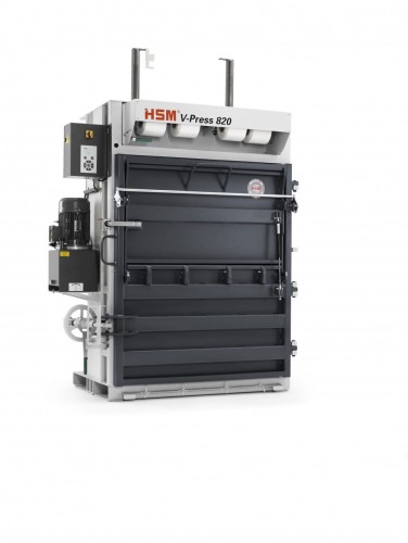 Belownica pionowa HSM V-Press 820 plus do makulatury i folii
