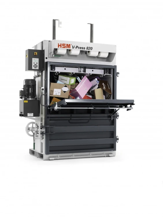 Prasa belująca HSM V-Press 820 plus bela do 250 kg