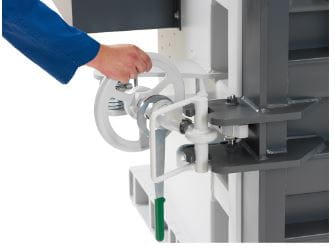 Belownica HSM V-Press 820 plus o sile zgniotu 178 kN