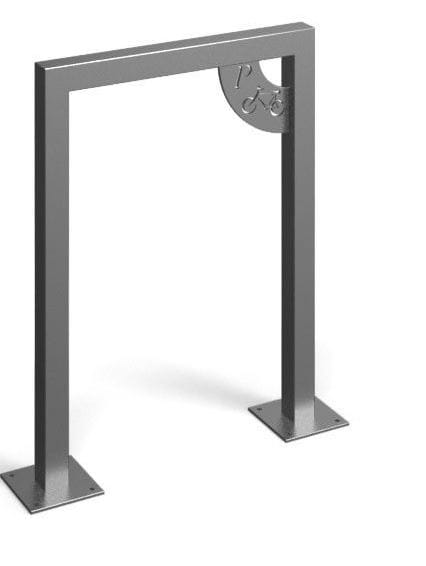 Stojak rowerowy U-29 z tabliczką parking 100x80 cm