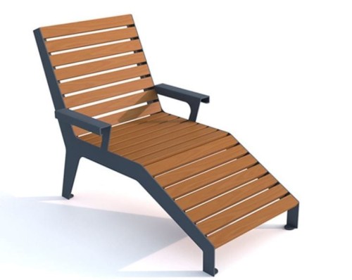 leżak wypoczynkowy ogrodowy mała architektura.JPG