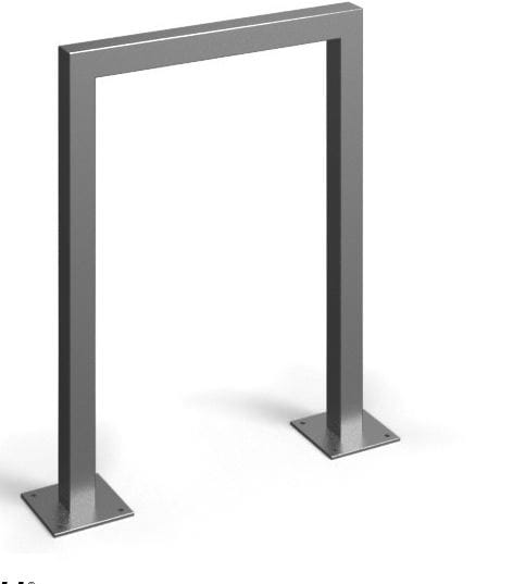 Stojak rowerowy U-29 60x80 cm stal ocynkowana