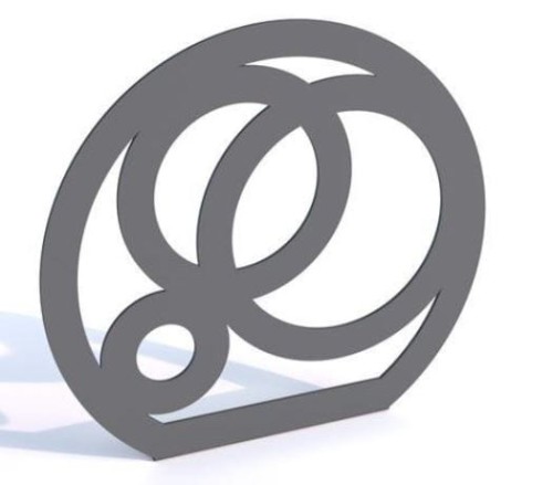 stojak rowerowy, mała architektura, architektura miejska, stojak na hulajnoge.JPG