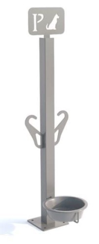 parking dla psów z poidełkiem, mała architekura.JPG