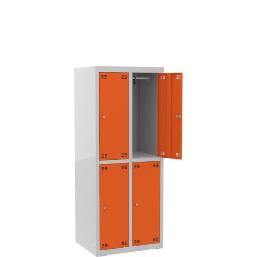 Szafka szkolna dla 4 uczniów 4D metalowa 60x150 cm