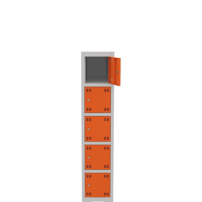 Metalowa szafka skrytkowa PROFI B5/5 150 cm