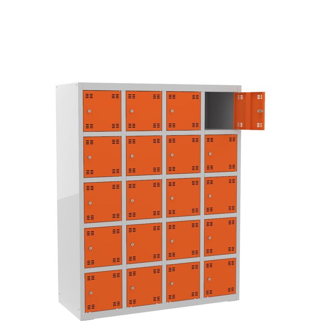 Szafka skrytkowa PROFI B20/5 20-drzwiowa 117 cm