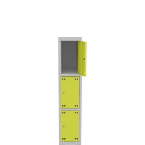 Szafka skrytkowa PROFI B3/3 150 cm szara