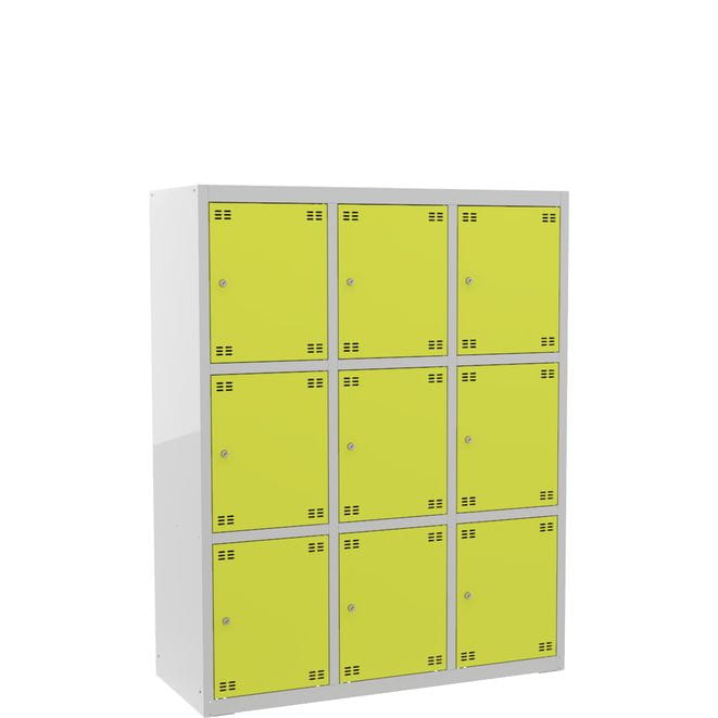 Szafka metalowa PROFI B9/3 wysokość 150 cm