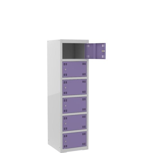Szafka skrytkowa PROFI B6/6 metalowa 6-drzwiowa