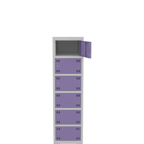 Szafka skrytkowa PROFI B6/6 150 cm RAL 7035