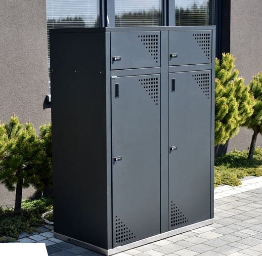 Boks na hulajnogi elektryczne dwustanowiskowy