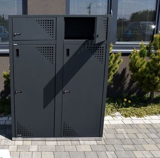 Boks na 2 hulajnogi elektryczne z ładowaniem