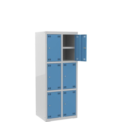 Szafka skrytkowa z półką PROFI B6/3 60 cm 150 cm