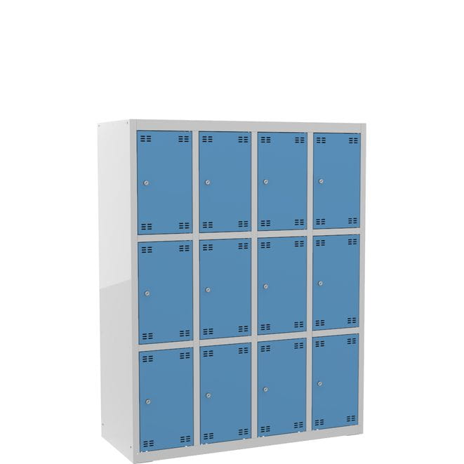 Szafka skrytkowa PROFI B12/3 szerokość 117 cm wysokość 150 cm