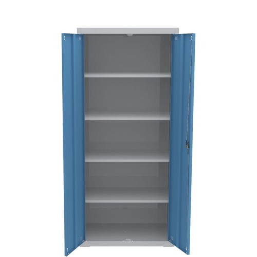 Metalowa szafa gospodarcza PROFI M1 80 cm szara