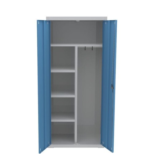Metalowa szafa gospodarcza PROFI M2 80 cm szara